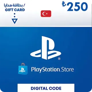 PlayStation 250 TL Gift Card - Instant Delivery - Turkey TRY