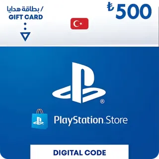 PlayStation 500 TL Gift Card - Instant Delivery - Turkey TRY