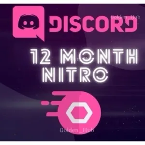 Discord Nitro Premium 12 Month -  Fast Delivery
