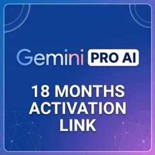 GEMINI AI PRO 18 MONTHS - ACTIVATION LINK 