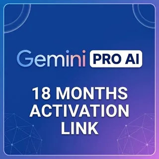 GEMINI AI PRO 18 MONTHS - ACTIVATION LINK 