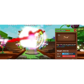 RAINBOW DRAGONFLY GROW A GARDEN