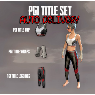 PGI Title Set‎‎ | PGI Title Set - PlayerUnknown's Battlegrounds Game ...