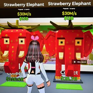 2X strawberry elephant