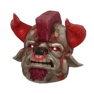 Glowing Minotaur mask