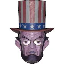 Glowing Abe mask