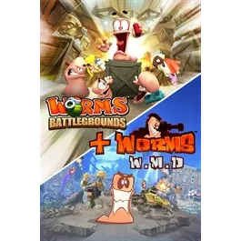 Worms Battlegrounds + Worms W.M.D