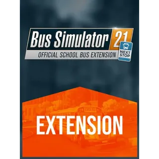 Bus Simulator 21: Next Stop - Official School Bus Extension
