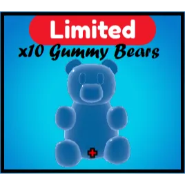 Bid Battles Gummy Bear x10