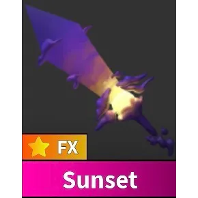 sunset knife mm2 (CHEAP!)