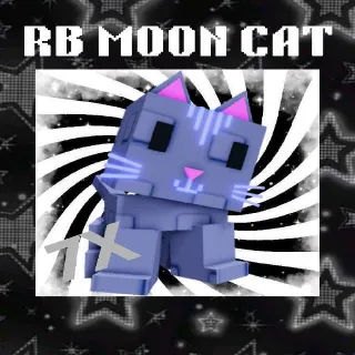 Rainbow Moon Cat 7x