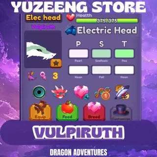 VULPIRUTH | DRAGON ADVENTURES