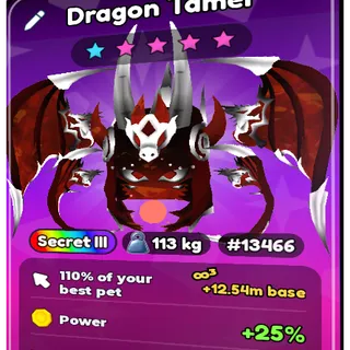 DRAGON TAMER - TAP SIMULATOR REBORN