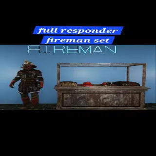 Responder Fireman Set☆