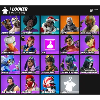 Psycho Bandit Fortnite Account