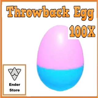 Throwback Egg 100X