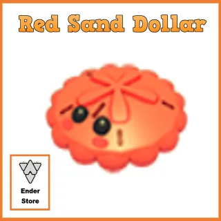 Red Sand Dollar