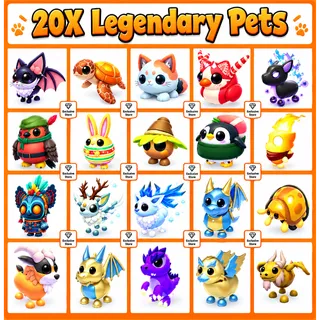 20X Legendary Adopt me Pets