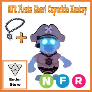 NFR Pirate Ghost Capuchin Monkey