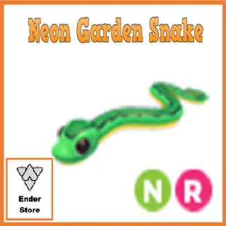 Neon Garden Snake