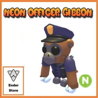 Neon Officer Gibbon