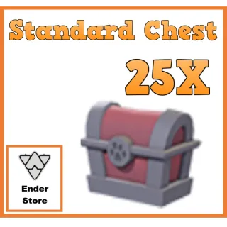 standard chest 25X