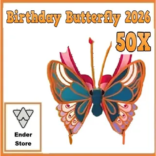Birthday Butterfly 2026