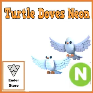 Turtle Doves Neon