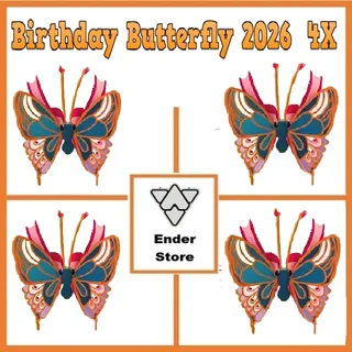 Birthday Butterfly 2026 