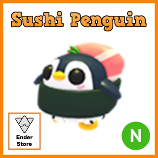 Sushi Penguin Neon