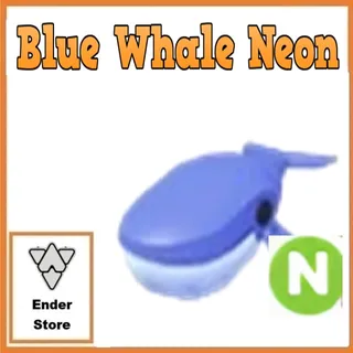 Blue Whale Neon