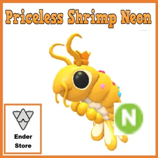priceless shrimp neon