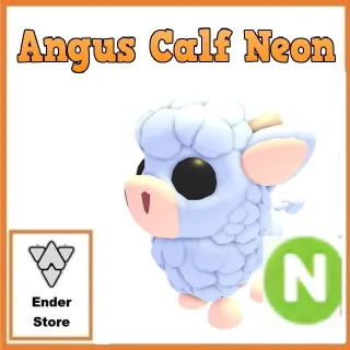 angus calf neon