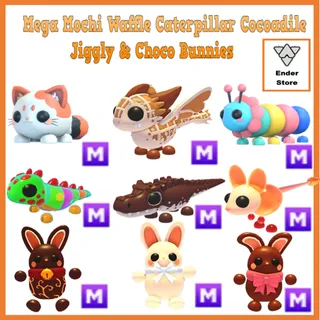 Mega Mochi Waffle Choccy Bunny Guana