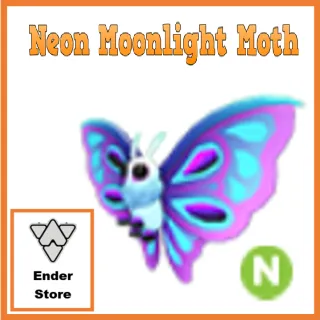 Neon Moonlight Moth