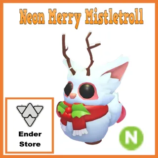 Neon Merry Mistletroll