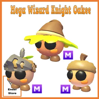 Mega Oakee Wizard Knight Pets
