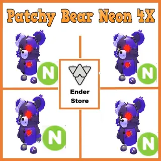 Patchy Bear Neon