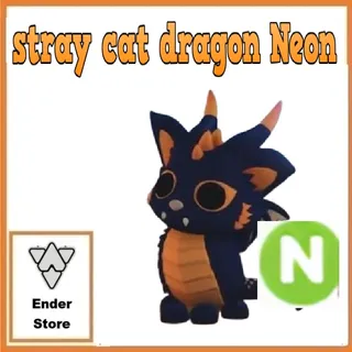 Stray Cat Dragon Neon