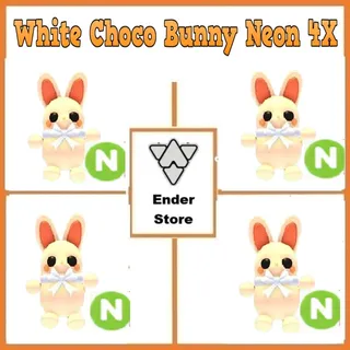 White Choccybunny Neon