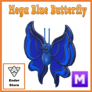 Mega Blue Butterfly