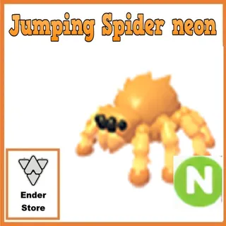 jumping spider neon
