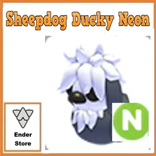 Sheepdog Ducky Neon