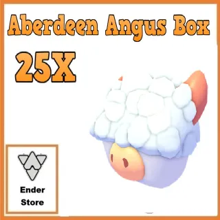 Aberdeen Angus Box 25X