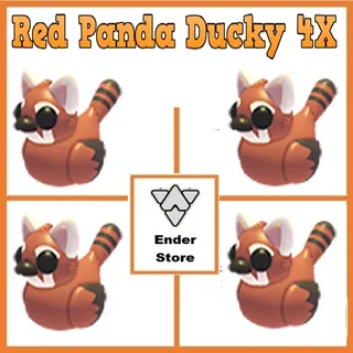 Red Panda Ducky