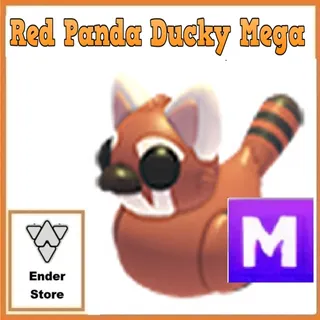 Red Panda Ducky Mega