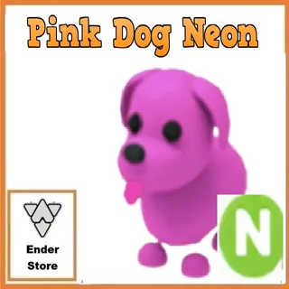 Pink Dog Neon