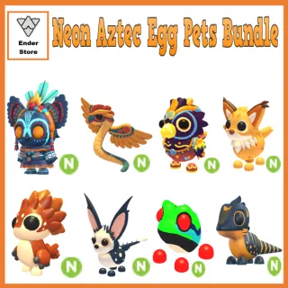 Neon Temple Ehecatl Onza (Aztec Egg)