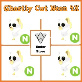 Ghostly Cat neon