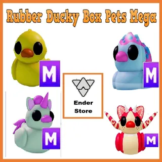 Rubbor Ducky Box Pets Mega